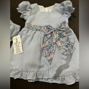 RARE EDITIONS TWO PIECE SET BLUE 12 M